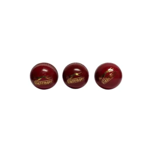 Slazenger Cricket Hard Ball Red 2 Piece